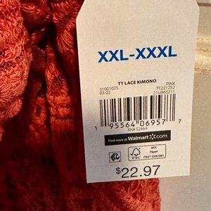 Time and Tru Lace Kimono XXL-XXXL